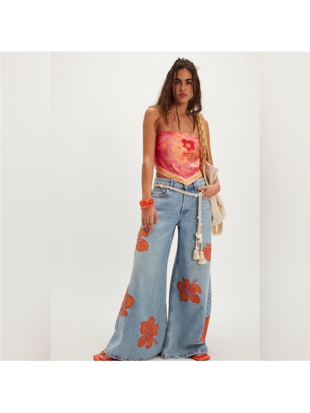 Free people / We The Free Palisades Wide-Leg Jeans RARE GORGEOUS Jeans